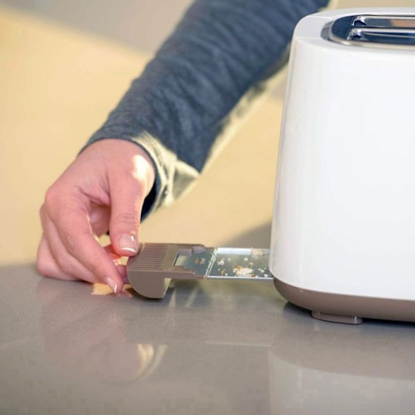 TAURUS My Toast II brödrost - Vit - 2 platser - 750W - Avfrostningsfunktion Vit