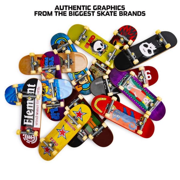 Finger skate - Spin Master - Tech Deck Pack 1 - Til børn fra 6 år - Unisex Multifarvet