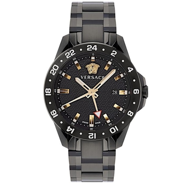 Ur - Versace - VE2W00622 - Rustfrit stål Sort - 45 mm - Vandtæt op til 5 bar Svart