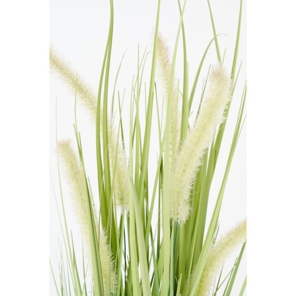 Konstgräsväxt i kruka - H53 x Ø30 cm - Grön - Glimmerdekorationer Grön