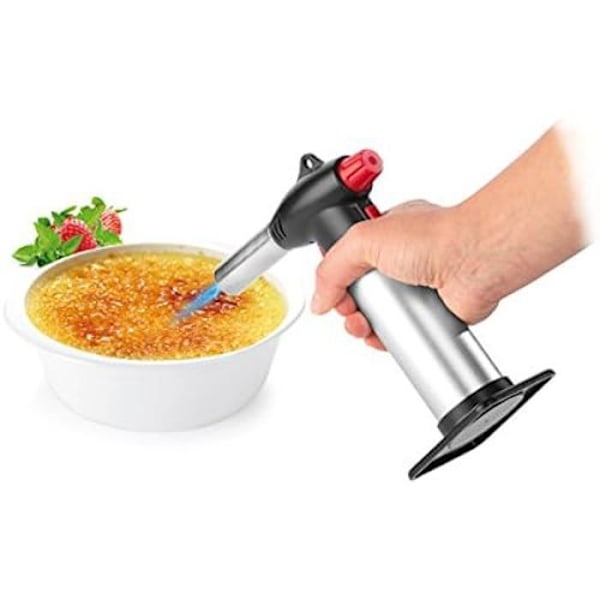 Køkkenbrænder i Rustfrit Stål - Tescoma CARAMELLATORE – Justerbar Flamme, Sikkerhed, Ideel til Karamellisering og Gratinering Variedad de Colores