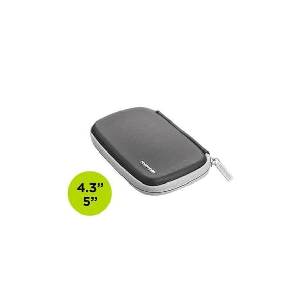 Transporttaske GPS - TOMTOM - Hård beskyttelse - Til GPS 4,3'' og 5'' - Sort - Syntetisk