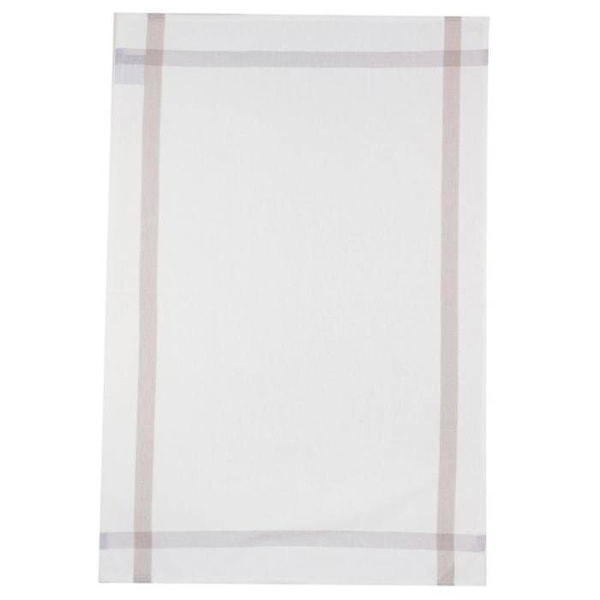 Tørklæder - ATMOSPHERA - Sæt af 2 - 100% Bomuld - Grå - 45x70 cm Grå