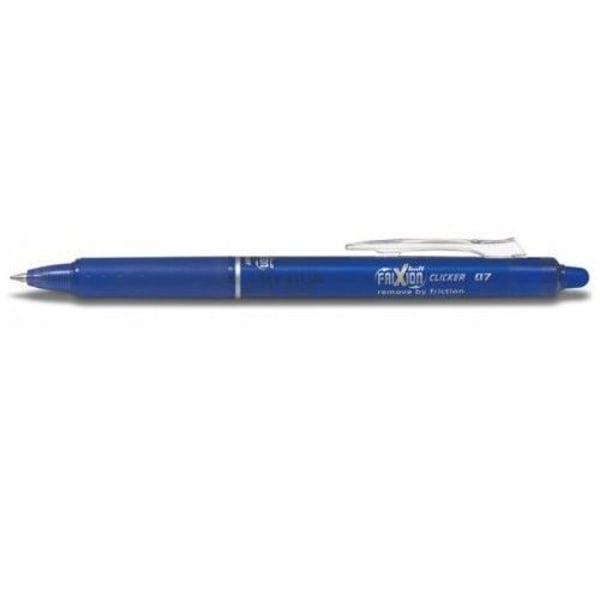 Roller Frixion Clicker - PILOT - 417511 - Medium spids - Blå - Pakke med 12 Blå