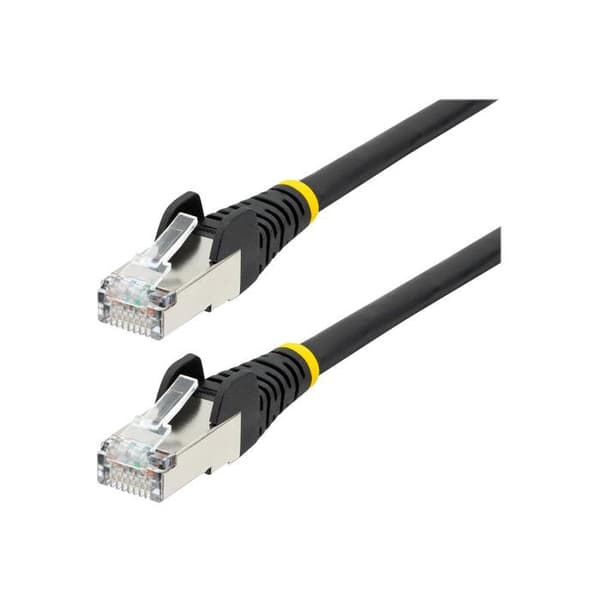 CAT6a Ethernet-kaapeli 1,5 m - STARTECH.COM - Matala ylikuuluminen - Punottu suojaus - LSZH