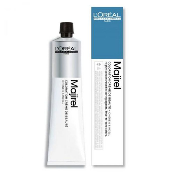 Väritys - L'OREAL PROFESSIONNEL - Cool Inforced 8.1 - Vaalea tuhkavaalea - Kermanvärinen rakenne - Värilliset hiukset