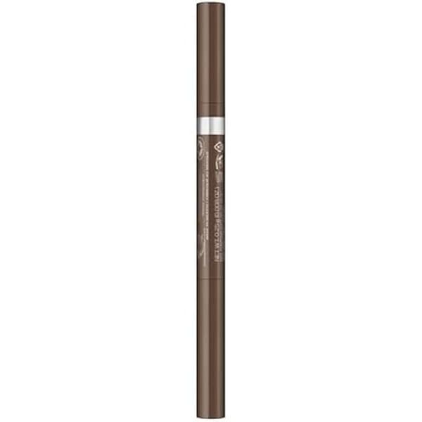 Rimmel Brow this Way Fyld & Sculpt Brow Brush, Medium Brown 02 medium brun
