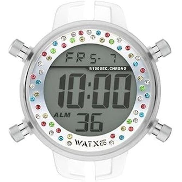 Montre Watx Analogisk Model RELOGIO Silikone - WATXANDCO - Vandafvisende 3 Atm - Kvarts - Mineralglas