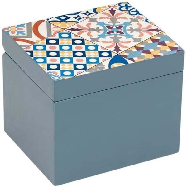 Poker terningboks i træ Gobletedos Cayro - multicolor - 10x12x10 cm
