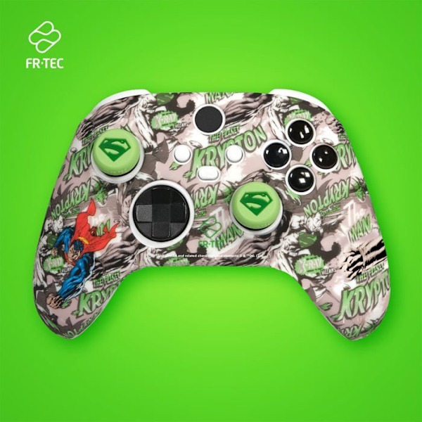 Fr-tec videospil tilbehørspakke Xbox One controller DC KIT SUPERMAN Multicolor