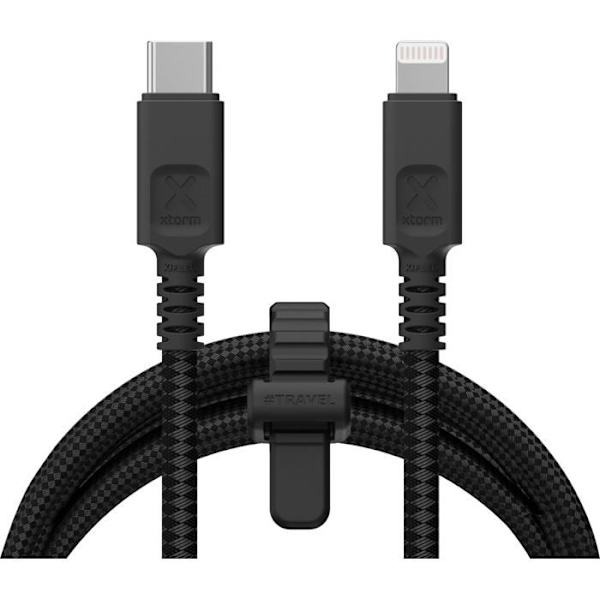 USB-C til Lightning kabel - Xtorm - CX3031 - 1,5 m - MFi-certificeret - Sort
