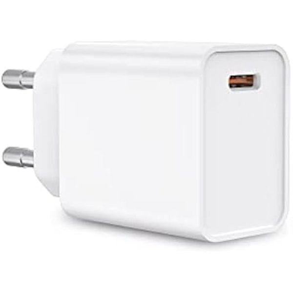 Netværksoplader - Kontakt - Ultrahurtig - Strømforsyning - PPS - USB-C port - Hvid Hvid