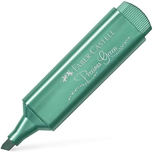 Textliner 46 Fluorescerende Markers - FABER-CASTELL - 10 enheder - Metallic Green Grön