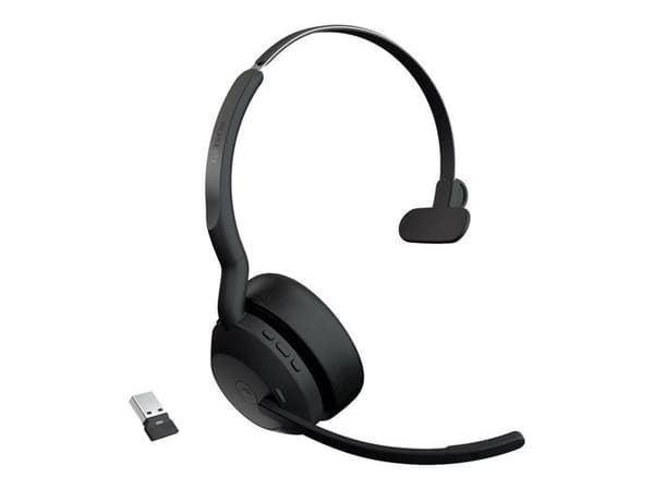 Kuulokkeet - Bluetooth - langaton - USB-C Bluetooth-sovittimen kautta - Jabra - Jabra Evolve2 55 MS Mono - kuulokkeet