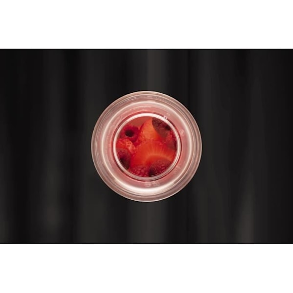 Set 2 gobelets BODUM - Pavina To Go - Dubbel väggplast - Tätslutande lock - 40 cl - Transparent Transparent