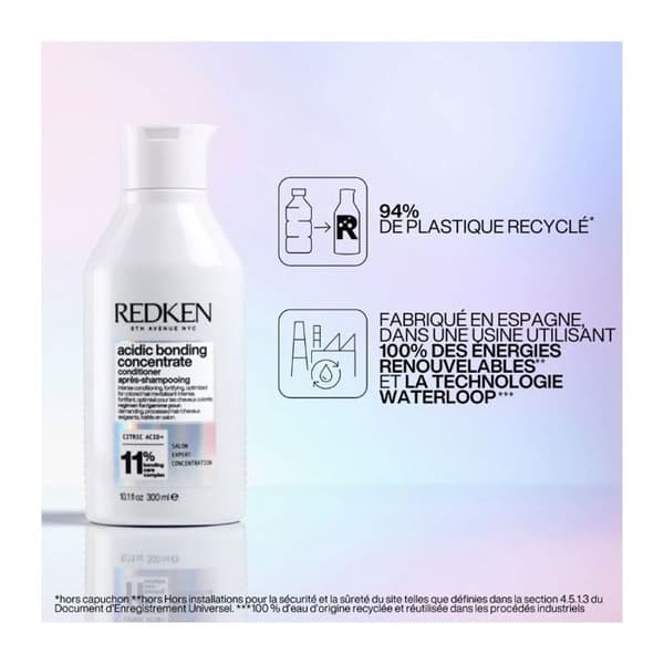 Redken Acidic Bonding Concentrate Conditioner Conditioner Giver smidighed. 11 % 300 ml