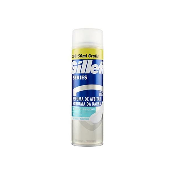 Barbercreme - Gillette - Serie - Opfriskende - 250 ml