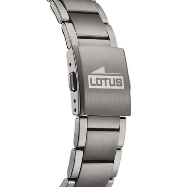 Ure - Lotus - Mand - Stålrem - Grøn skive - Vandtæthed 3 ATM Quartz bevægelse