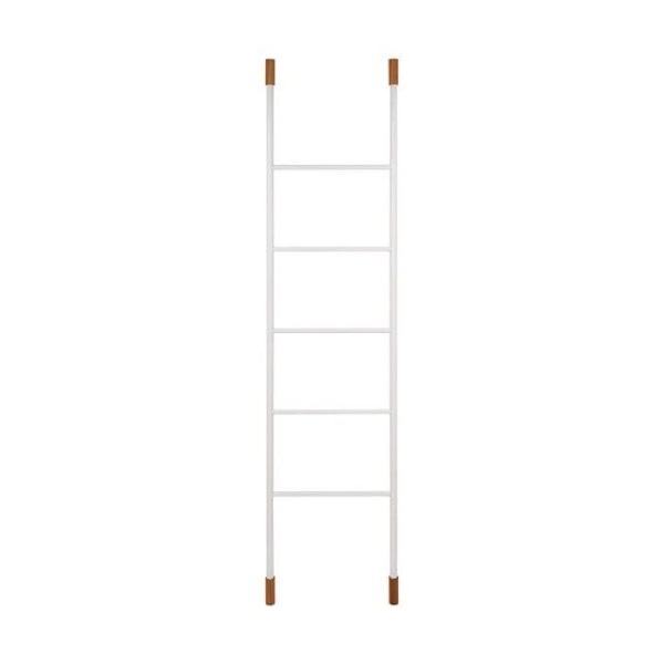 Porte-serviettes - Versa - 178 x 2,2 x 40,5 cm - Bambu, Metall - Vit