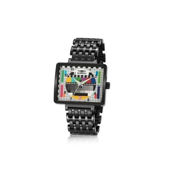 Dameur - Bobroff - BF0032 - Quartz - 36 mm - Vandtæthed 5 ATM Flerfärgad