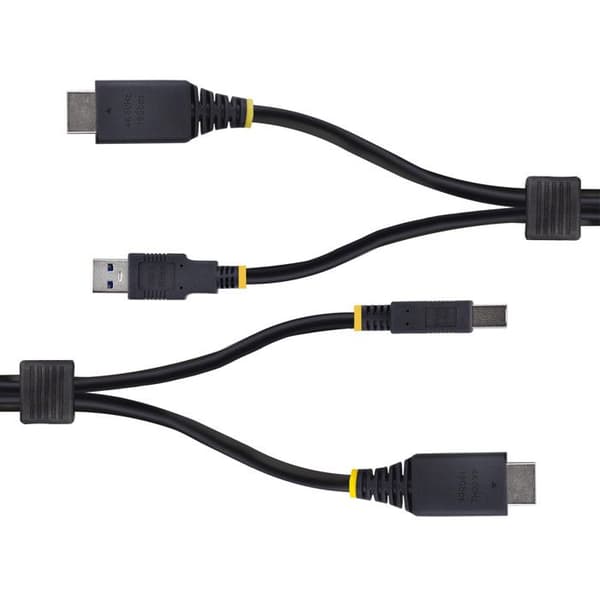 KVM HDMI-kabel - STARTECH.COM - 1,8m - 4K 60Hz - USB 5Gbps - Sort