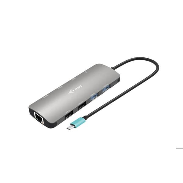 I-TEC USB-C Metallinen Nano Dock 2x