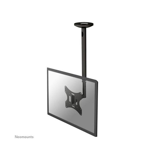 Kattoteline LCD-näytölle NEWSTAR FPMA-C060BLACK - Musta - 10"-40" - Kallistava musta