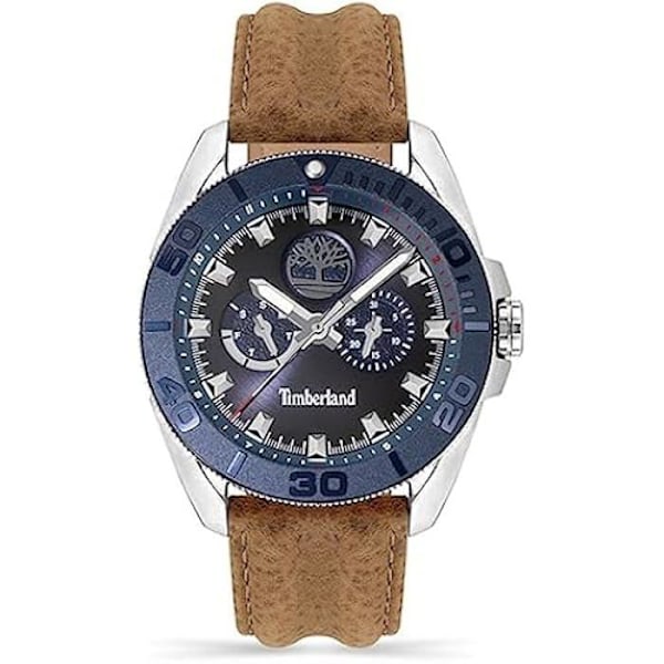 Timberland Herre Analog-Digital Quartz Ur med Rustfrit Stål Rem
