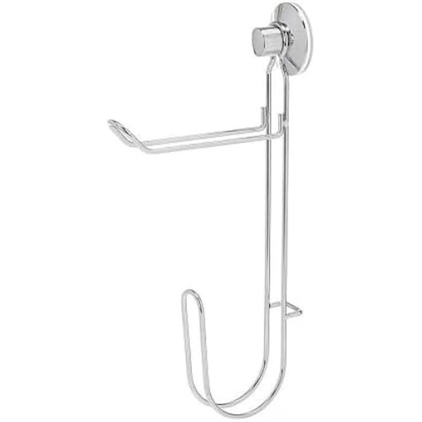 WC-rullan pidike - BERILO - Double - Teräs - ABS - Monivärinen - 37,5 x 19 x 37,5 cm Flerfärgad