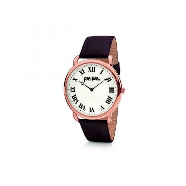 Kvinnoarmbandsur - Folli Follie - WF16R014SPS - Brunt Läder - Ø 38 mm - Quartz kastanj