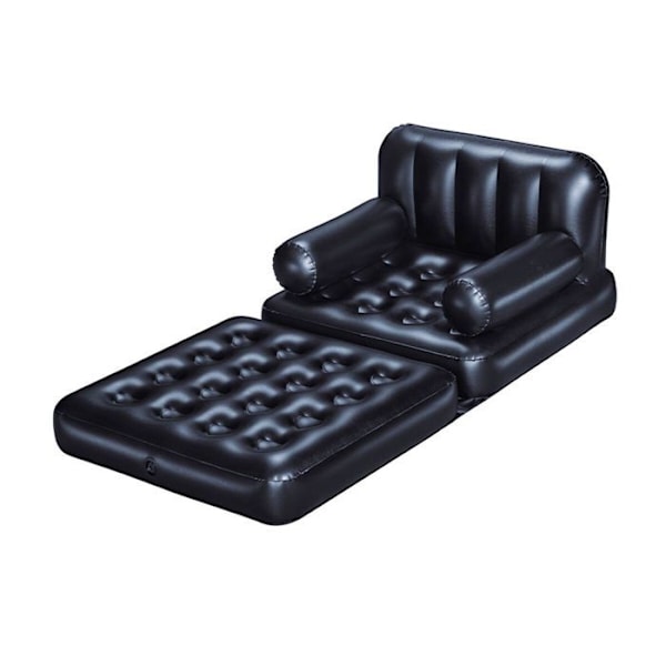 Bestway Oppustelig Lænestol Sort 191 x 38 x 25 cm Svart