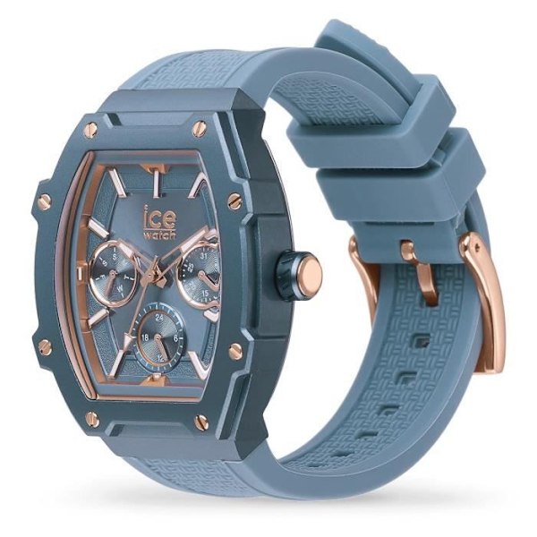 Montre Ice Watch - Kvinnor - 022867 - Silikon Blå - 5 Atm - Kvarts - Mineralglas - Analogisk Blå
