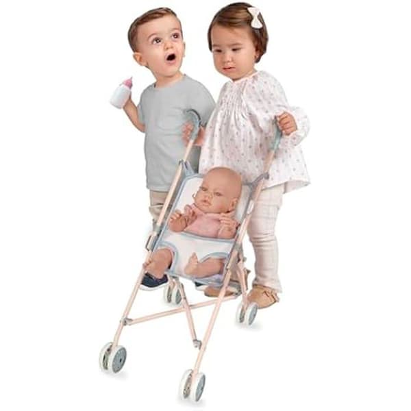 Foldbar dukkeklapvogn Coco DeCuevas 90080 Multifarvet