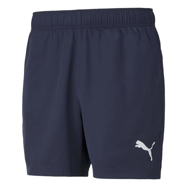 Urheilushortsit - Puma - Active Woven - Musta - Elastinen - Hengittävä Blå M