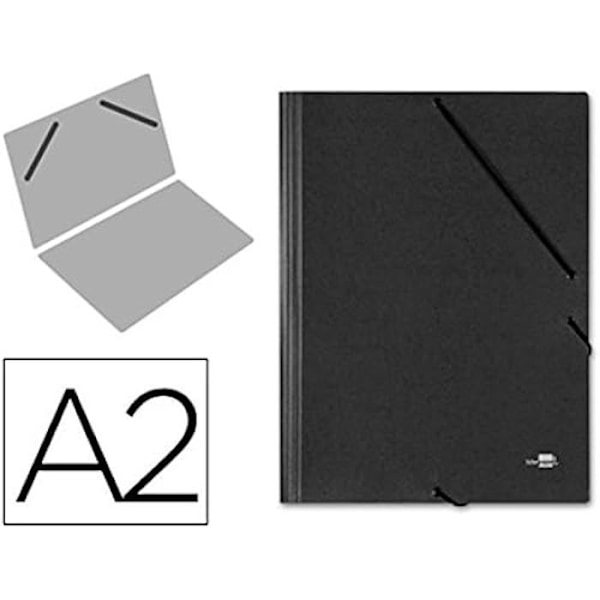 Kartonkipaita Elastinen - LIDERPAPEL - Malli 927153 - Musta - 420 x 594 mm - 1520 g/m2 Svart