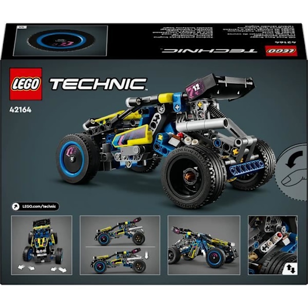 LEGO® 42164 Technic terrænløbsbuggy, rallykøretøj, byggelegetøj til racerbiler Flerfärgad