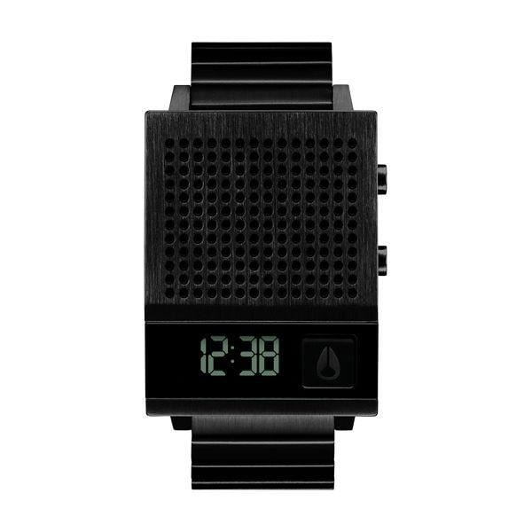 Ur - NIXON - DORK TOO All Black - Vandtæt 10 ATM - Armbånd i stål Svart