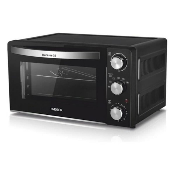 Haeger Ducasse häll 35 L 1500W Svart