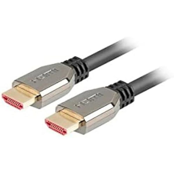 HDMI Kabel LANBERG M/M V2.1 8K 60HZ 1M Sort sort