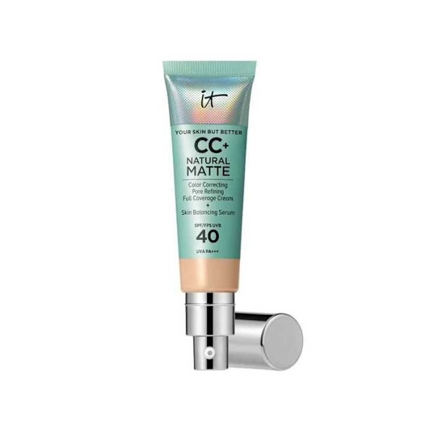 Foundation - IT Cosmetics - Your Skin But Better CC Natural Matte - SPF 40 - 32Ml - Färg Ljus