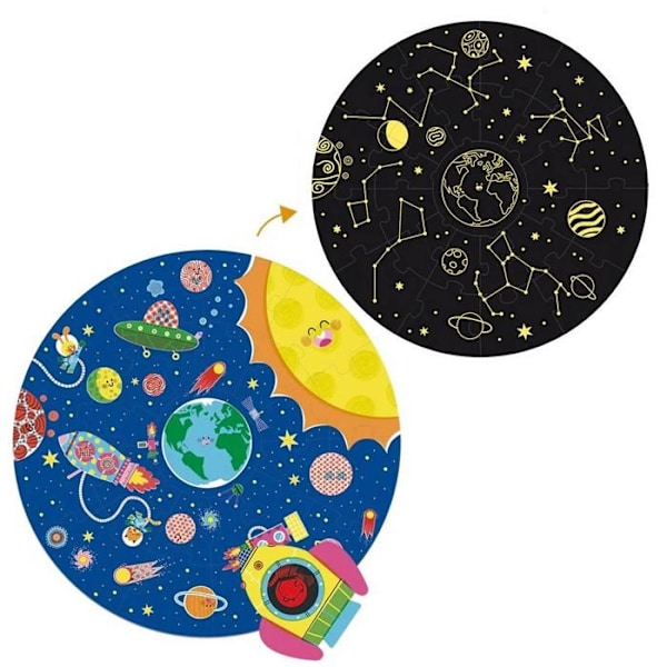 Puzzle fosforescentti XXL: Avaruus