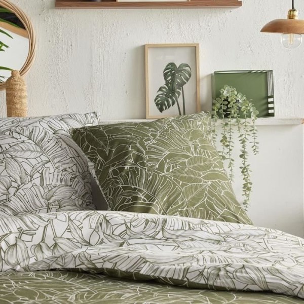 Sängkläder - TODAY Crazy - Djurtryck - 2 personer - 220 x 240 cm - Grön Grön