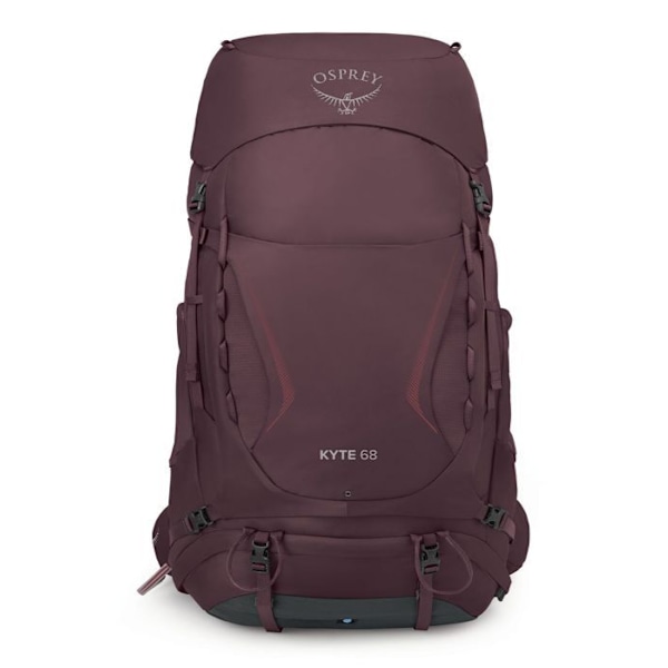 Ryggsäck för vandring - Osprey - Kyte 68 M/L - Vinröd - 68 liter - Regnskydd ingår rödvin