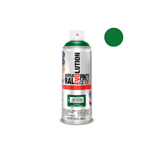 Pintyplus EVOLUTION spraymaling ·acryl· RAL 6001 Glans