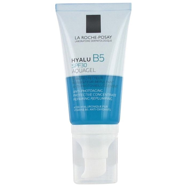 La Roche-Posay Hyalu B5 Spf30 Aquagel Suojavoide Korjaava Täyteläistävä Aurinkosuoja Hyaluronihapolla 50 ml