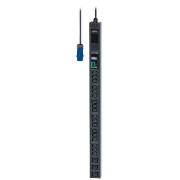 APC Easy PDU Metered ZeroU 16A 230V 18C13 Sort