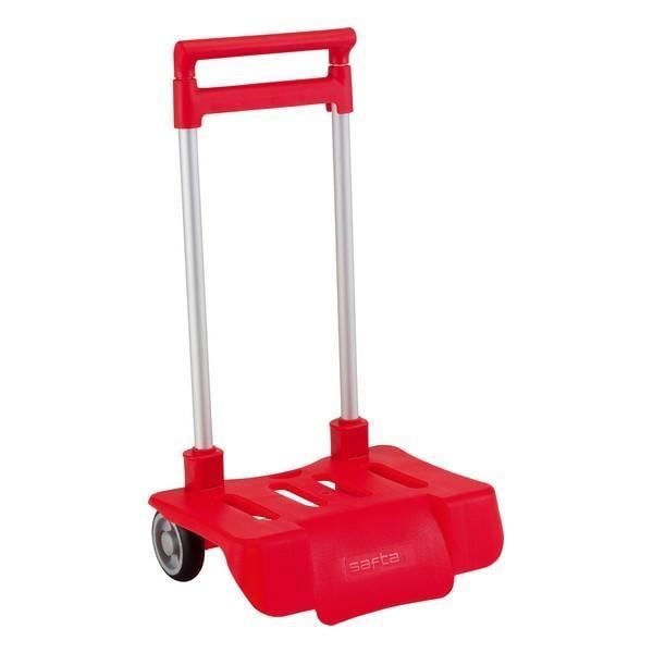 Vogn til Safta Red Foldbar Rygsæk - Safta Brand - Kapacitet 23 L - Sporty Design Svart