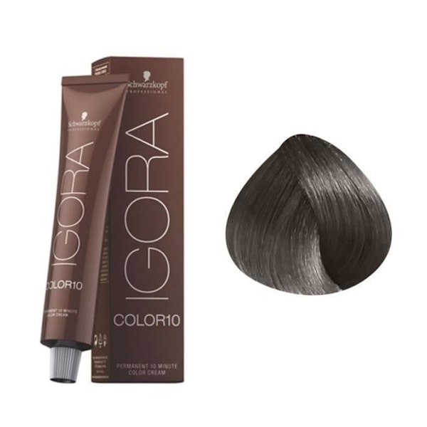 Pysyvä värjäys - Schwarzkopf - 10 minuuttia tasainen - Medium Smoky Ash Blonde - 60 ml - Ammoniakkiton