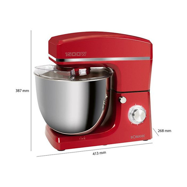 Monitoimirobotti 10L 1500W Bomann KM 6036 CB Punainen