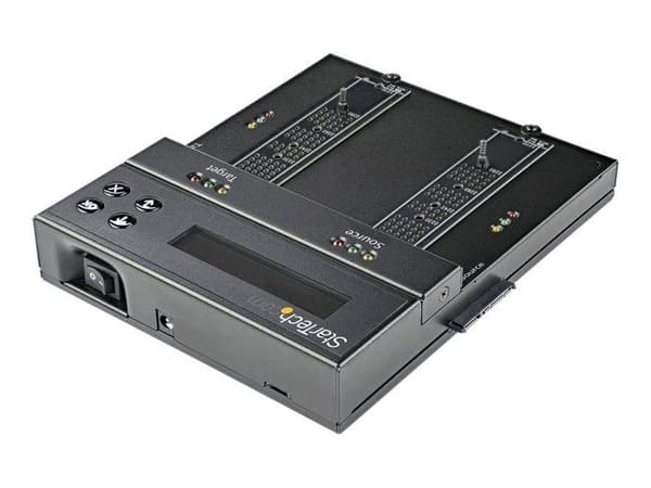 Diskduplikator og sletter - StarTech.com - M.2 SATA & NVMe - 7,5 Go/min - 2.5/3.5 tommer - Standalone
